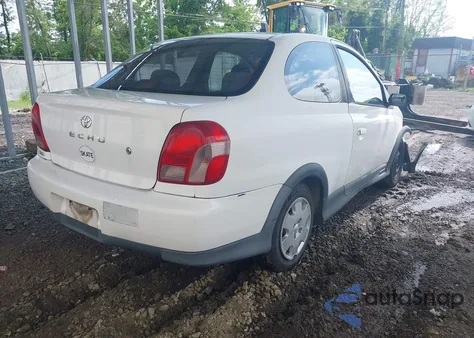 2001 Toyota Echo из США, поврежденный, VIN JTDAT123210194380